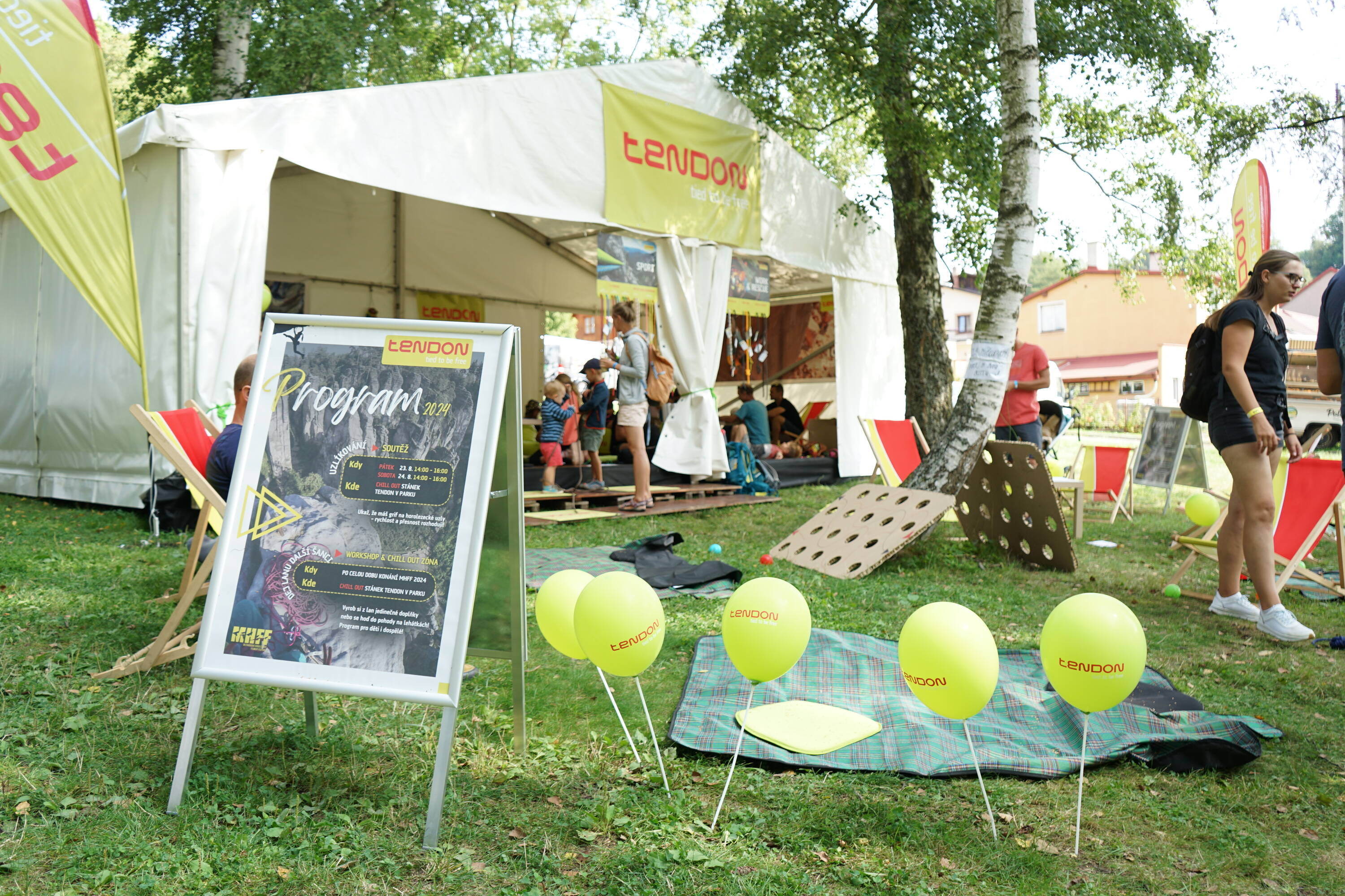 Climbing enthusiasts gathered for a festival in Teplice